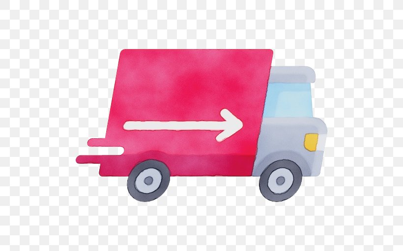 Pink Transport Motor Vehicle Vehicle Mode Of Transport, PNG, 512x512px, Watercolor, Car, Mode Of Transport, Motor Vehicle, Paint Download Free