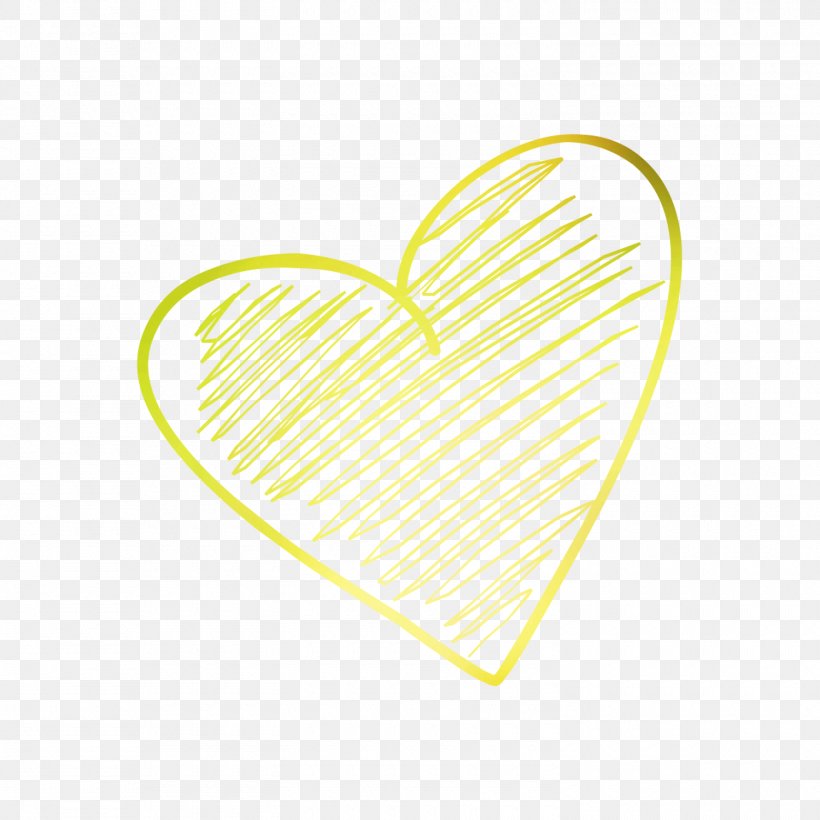 Yellow Product Design Line Heart, PNG, 1500x1500px, Yellow, Heart, M095 Download Free