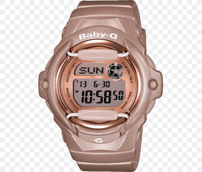 G-Shock Watch Strap Casio Baby-G BG169G Shock-resistant Watch, PNG, 700x700px, Gshock, Analog Watch, Beige, Brown, Casio Download Free