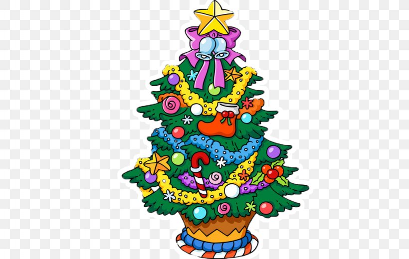 Santa Claus Christmas Tree Drawing Christmas Decoration, PNG, 1024x650px, Santa Claus, Cartoon, Christmas, Christmas Card, Christmas Decoration Download Free
