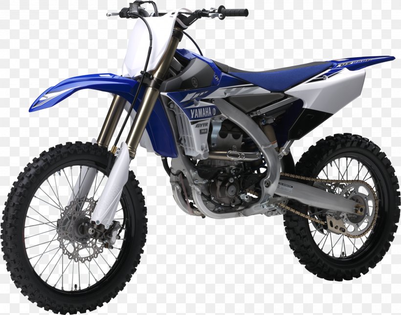 Yamaha Motor Company Yamaha YZ250F Kawasaki KX250F Motorcycle, PNG, 2000x1571px, Yamaha Motor Company, Auto Part, Automotive Exterior, Automotive Tire, Automotive Wheel System Download Free