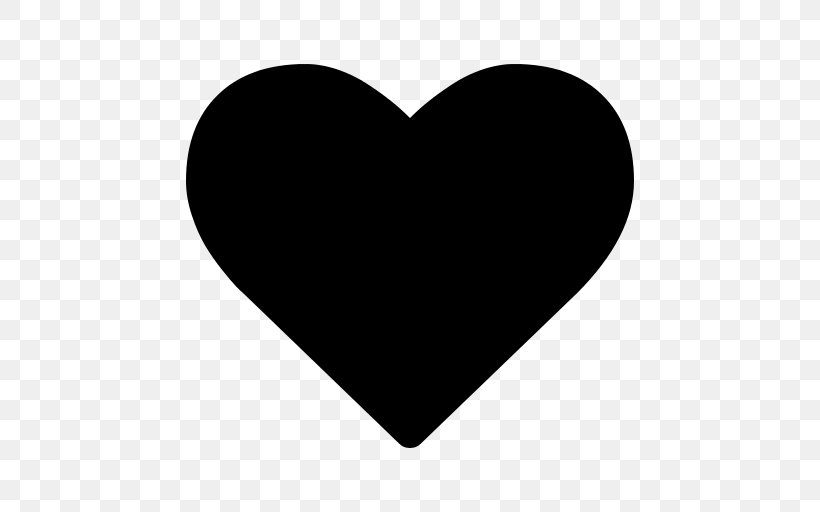 Heart Clip Art, PNG, 512x512px, Heart, Black, Black And White, Drawing, Flat Design Download Free