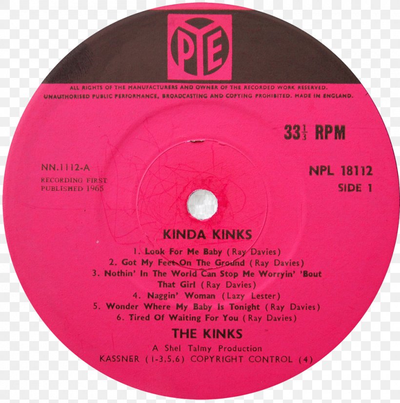 PRT Records The Kinks Something I've Got To Tell You Album Phonograph Record, PNG, 1000x1009px, Prt Records, Album, Artist, Brand, Compact Disc Download Free