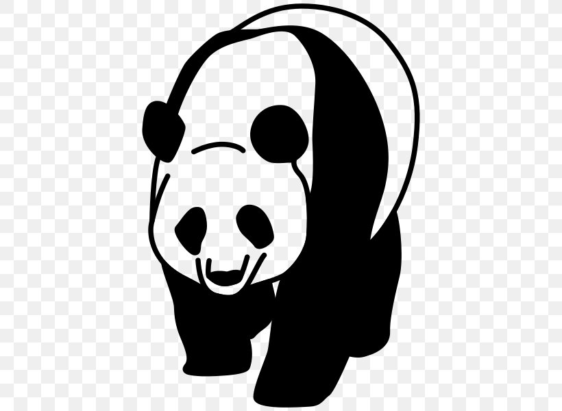 Giant Panda Desktop Wallpaper Clip Art, PNG, 600x600px, Giant Panda, Artwork, Bear, Black, Black And White Download Free