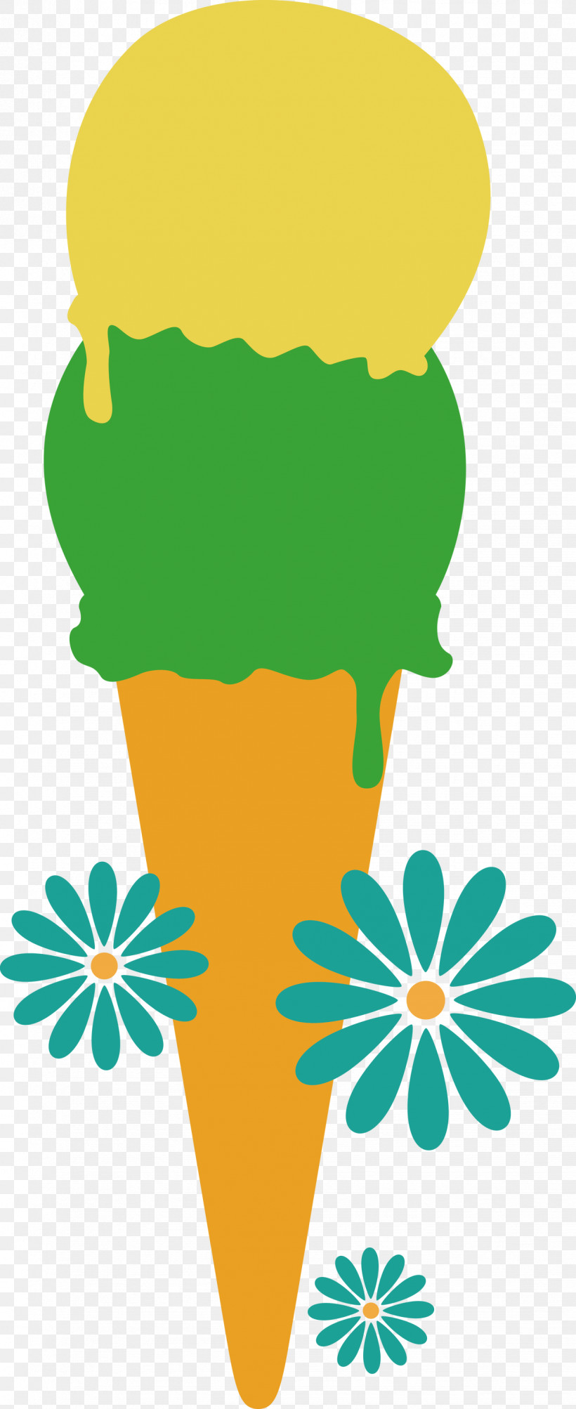 Ice Cream, PNG, 1226x3000px, Ice Cream, Color, Cover Art, Flower, Pastel Download Free