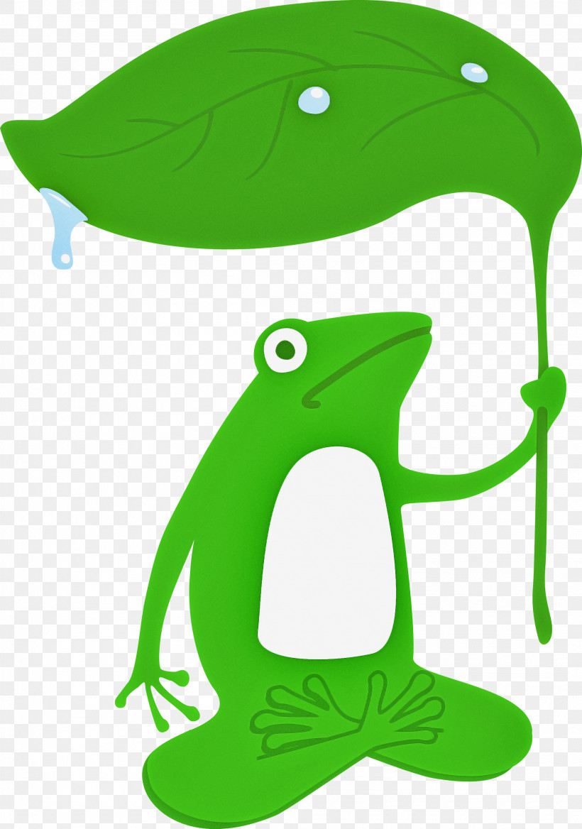 Frogs Cartoon Green Leaf Animal Figurine, PNG, 2105x3000px, Frog, Animal Figurine, Cartoon, Frogs, Green Download Free