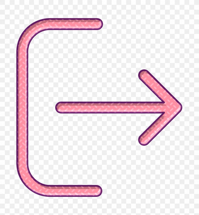 Logout Icon Multimedia Icon Signs Icon, PNG, 1150x1244px, Logout Icon, Material Property, Multimedia Icon, Pink, Signs Icon Download Free