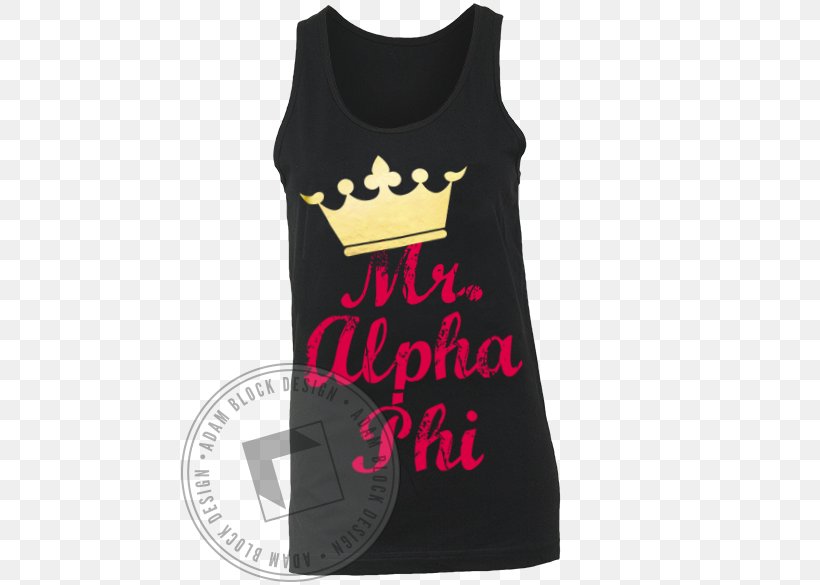 T-shirt Sleeveless Shirt Clothing, PNG, 464x585px, Tshirt, Active Tank, Alpha Phi, Black, Bluza Download Free