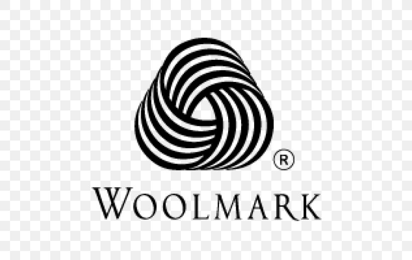 Woolmark Merino Clothing Logo, PNG, 518x518px, Woolmark, Area, Black, Black And White, Brand Download Free