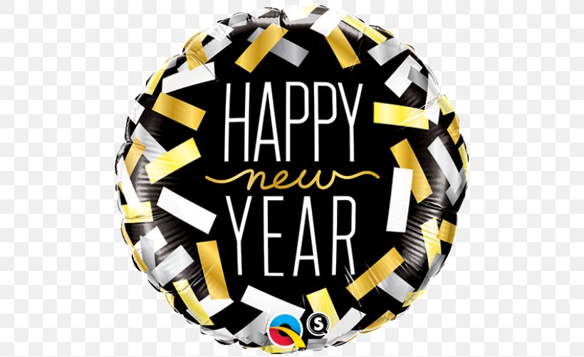 Balloon New Year's Eve Party Confetti, PNG, 501x501px, Balloon, Ball, Birthday, Brand, Candle Download Free