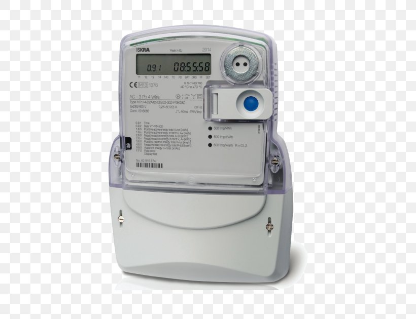 Electricity Meter Smart Meter Three-phase Electric Power Solar Panels, PNG, 600x630px, Electricity Meter, Ampere, Electric Energy Consumption, Electricity, Electronics Download Free