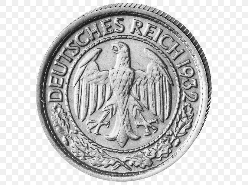 Weimar Republic Coin German Empire Reichsmark, PNG, 600x612px, Weimar Republic, Badge, Coin, Currency, German Empire Download Free