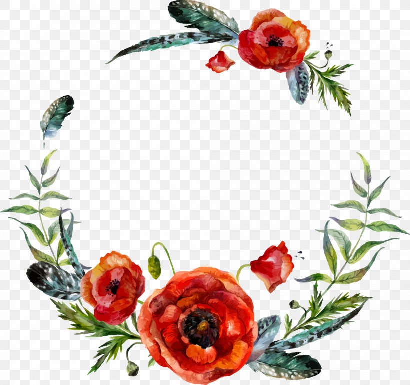 Wreath Flower Stock Illustration Illustration, PNG, 2008x1886px, Flower, Armistice Day, Artificial Flower, Boho Chic, Cut Flowers Download Free