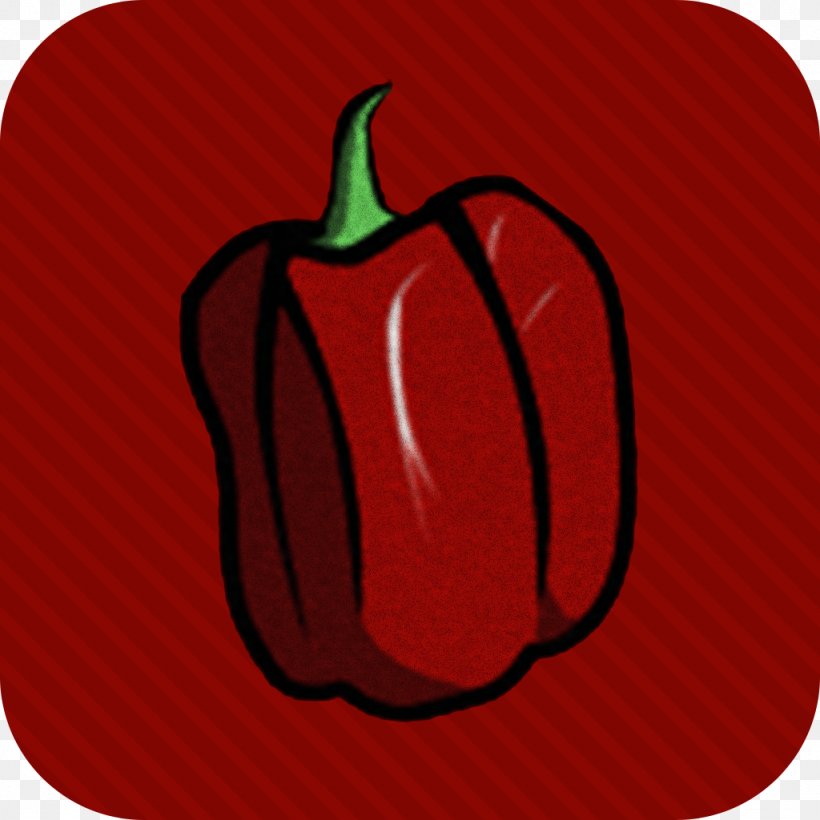 Bell Pepper Red Hot Chili Peppers, PNG, 1024x1024px, Bell Pepper, Apple, Bell Peppers And Chili Peppers, Chili Pepper, Food Download Free