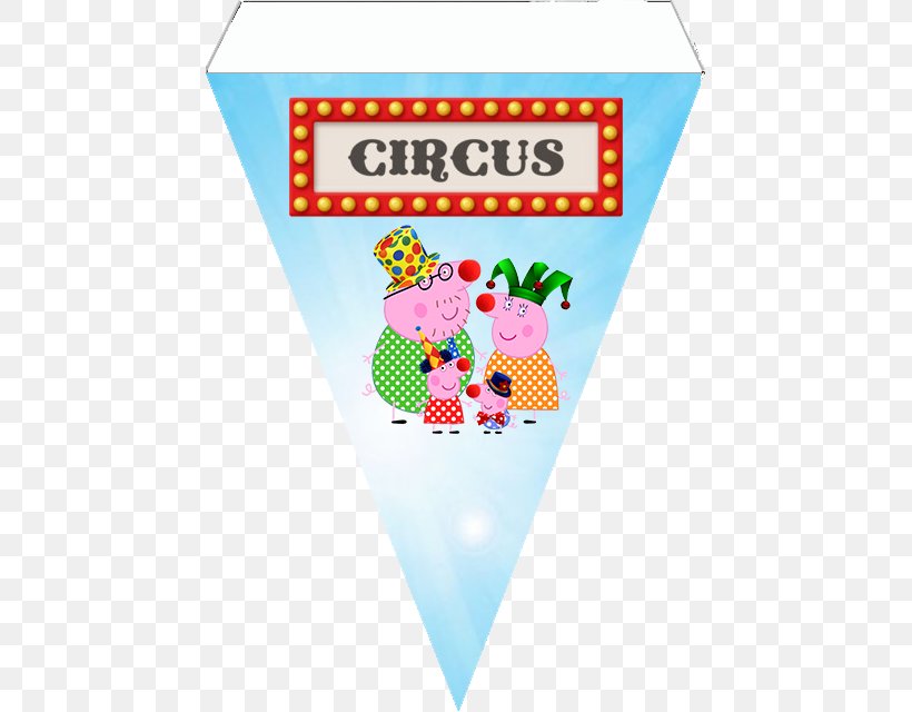George Pig Circus Party Entertainment Clown, PNG, 449x640px, George Pig, Area, At The Circus, Banner, Bar Download Free