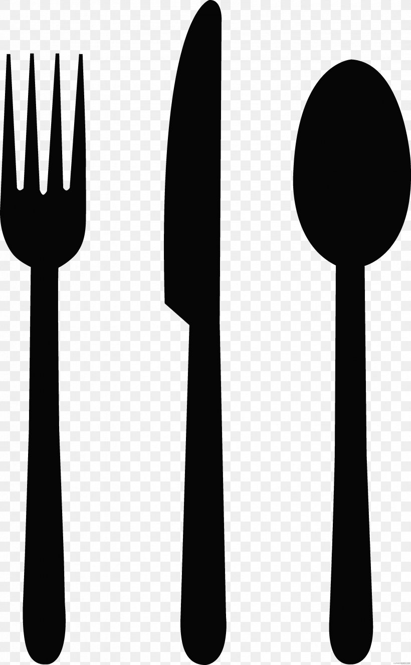 Knife Cutlery Fork Spoon Clip Art, PNG, 3353x5424px, Knife, Black And White, Cutlery, Fork, Kitchen Utensil Download Free