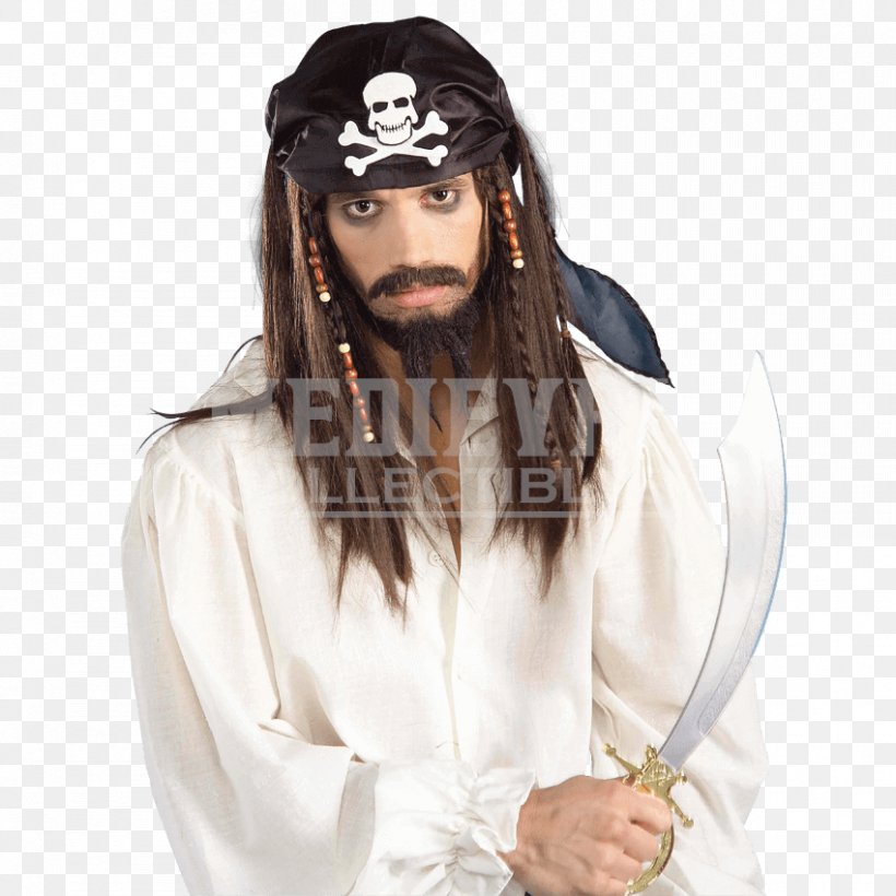 Wig Halloween Piracy Costume Party Disguise, PNG, 850x850px, Wig, Arm, Carnival, Clothing Accessories, Cold Weapon Download Free