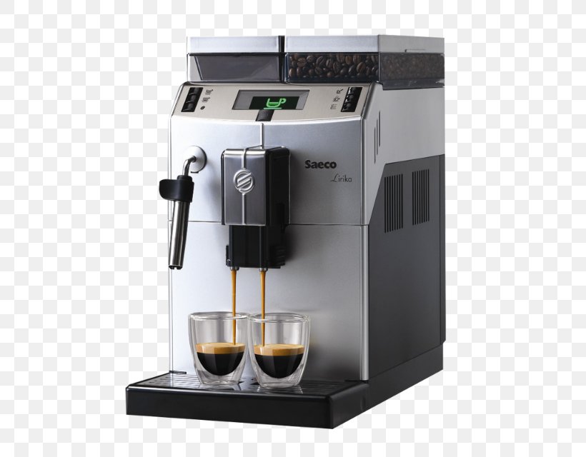 Philips Saeco Lirika Кавова машина Coffeemaker Espresso, PNG, 640x640px, Saeco, Artikel, Cappuccino, Coffee, Coffeemaker Download Free