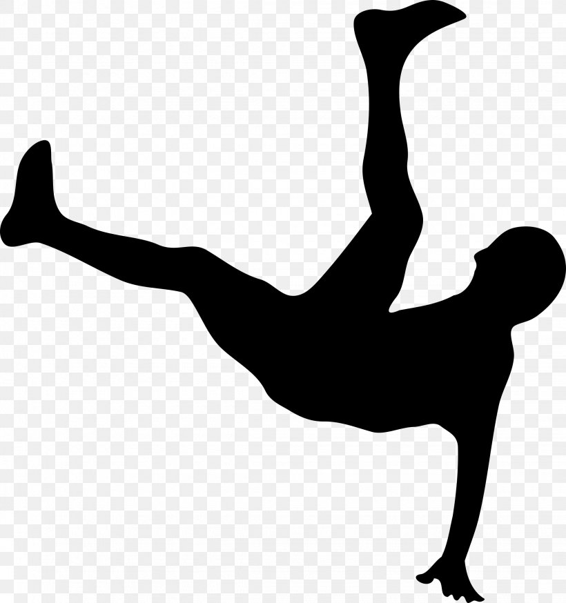 Bicycle Kick Football Player, PNG, 2250x2400px, Bicycle Kick, Arm, Ball, Bicycle, Black And White Download Free