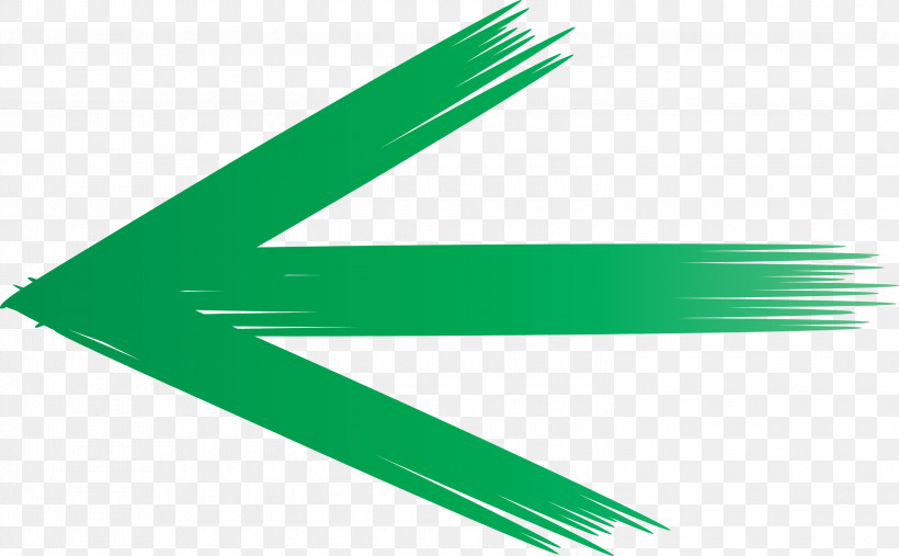 Brush Arrow, PNG, 3000x1857px, Brush Arrow, Arrow, Green, Line, Logo Download Free