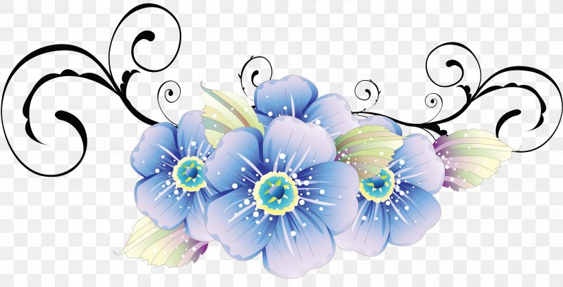 Decor, PNG, 4671x2389px, Art, Animation, Blue, Body Jewelry, Cut Flowers Download Free