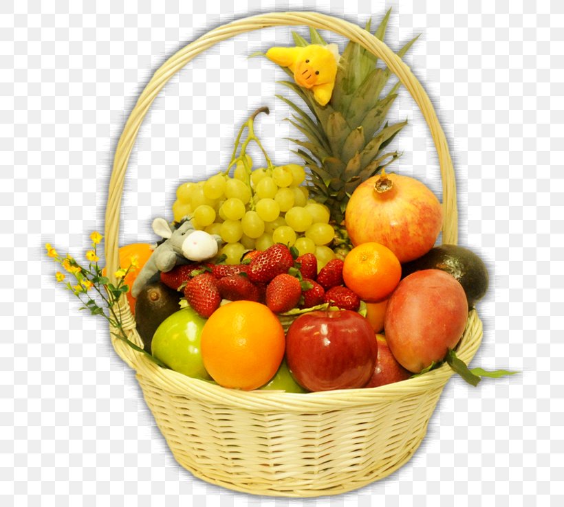 Fruit Vegetable Basket Food Vegetarian Cuisine, PNG, 780x738px, Fruit, Alimento Saludable, Banana, Basket, Diet Food Download Free
