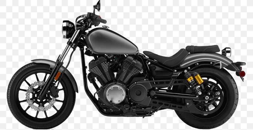 Yamaha Motor Company Yamaha Bolt Motorcycle Yamaha Motor Canada Bobber, PNG, 775x422px, Yamaha Motor Company, Automotive Exhaust, Automotive Exterior, Automotive Tire, Automotive Wheel System Download Free