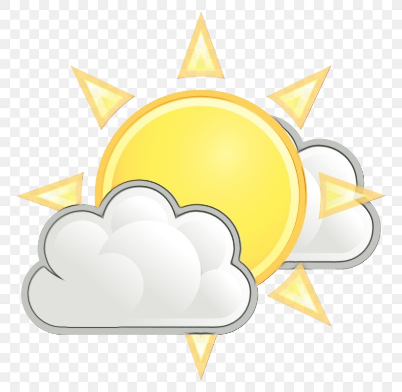 Yellow Cloud Clip Art Meteorological Phenomenon, PNG, 800x800px, Watercolor, Cloud, Meteorological Phenomenon, Paint, Wet Ink Download Free