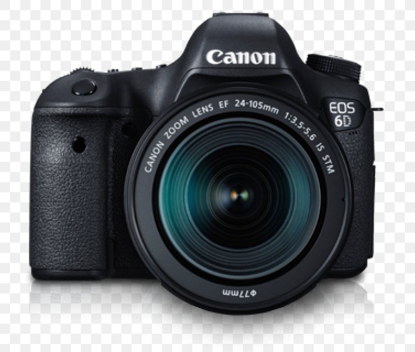 Canon EOS 6D Mark II Canon EF 24–105mm Lens Canon EOS 750D Full-frame Digital SLR, PNG, 788x696px, Canon Eos 6d Mark Ii, Active Pixel Sensor, Camera, Camera Accessory, Camera Lens Download Free