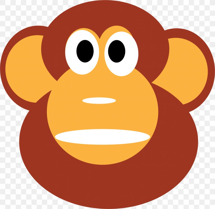 Chimpanzee Ape Gorilla Monkey Clip Art, PNG, 2386x2318px, Chimpanzee, Animal, Ape, Cartoon, Gorilla Download Free