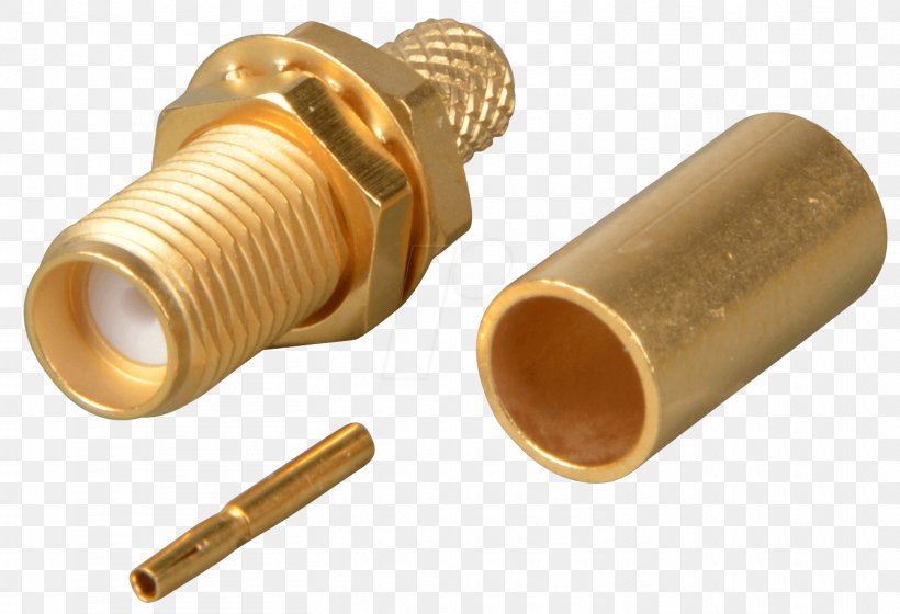 Crimp Brass SMA Connector RG-58 SMA Solar Technology, PNG, 1516x1036px, Crimp, Ac Power Plugs And Sockets, Brass, Computer Hardware, Hardware Download Free