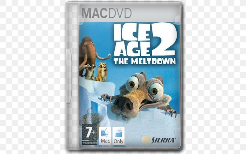Ice Age 2: The Meltdown PlayStation 2 GameCube Wii Scrat, PNG, 512x512px, Ice Age 2 The Meltdown, Dog Like Mammal, Game Boy, Game Boy Advance, Gamecube Download Free