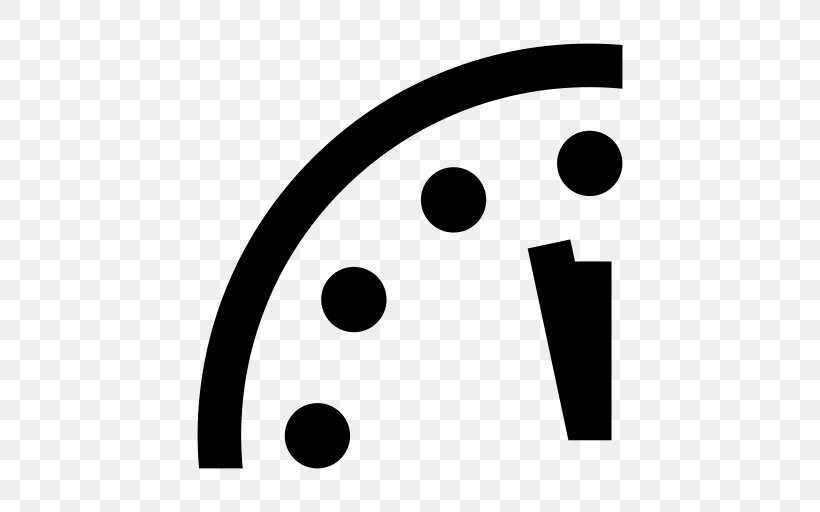 Doomsday Clock Bulletin Of The Atomic Scientists 2 Minutes To Midnight United States, PNG, 512x512px, Doomsday Clock, Alexander Langsdorf Jr, Apocalypse, Black And White, Bulletin Of The Atomic Scientists Download Free