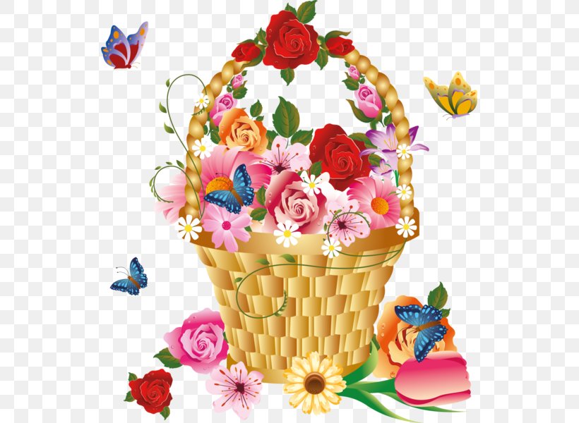 Flower Clip Art Image Vector Graphics, PNG, 533x600px, Flower, Basket, Cake Decorating, Color, Cut Flowers Download Free