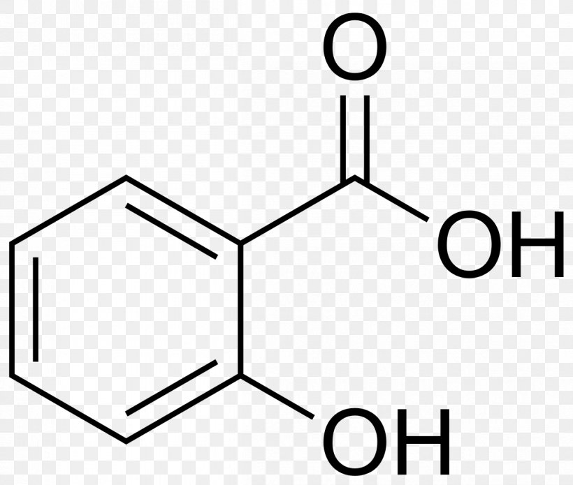 Salicylic Acid Picric Acid Plant Hormone Phenolic Acid, PNG, 1208x1024px, 4hydroxybenzoic Acid, Salicylic Acid, Acid, Area, Black Download Free