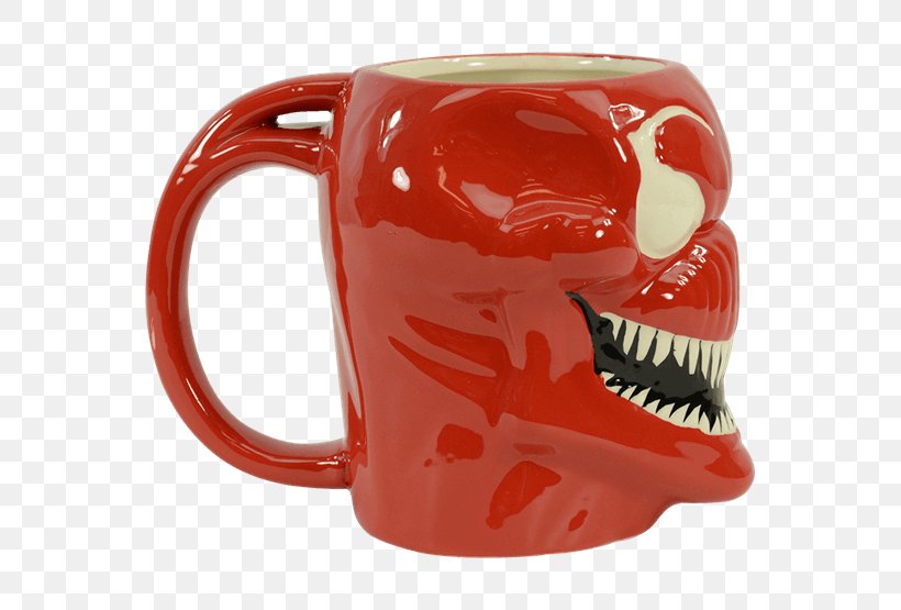 Spider-Man Carnage Venom Mug Deadpool, PNG, 555x555px, Spiderman, Amazing Spiderman, Captain America, Carnage, Ceramic Download Free