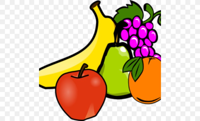 Fruit Vegetable Clip Art, PNG, 500x500px, Fruit, Apple, Artwork, Blog, Diet Food Download Free
