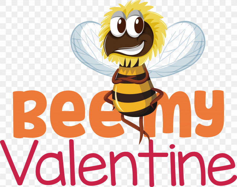 Honey Bee Insects Bees Logo Pollinator, PNG, 5153x4063px, Honey Bee, Bees, Cartoon, Happiness, Honey Download Free