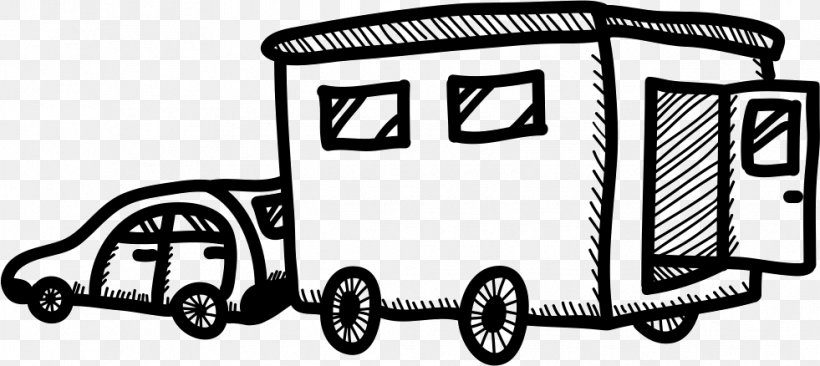 Car Motor Vehicle Campervans Black And White, PNG, 981x438px, Car, Automotive Design, Black And White, Brand, Campervans Download Free