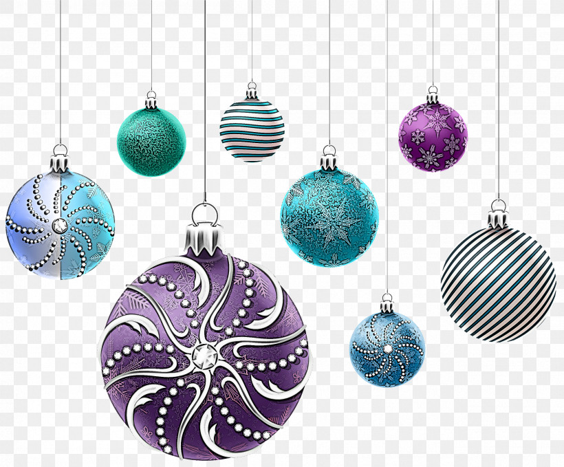 Christmas Ornament, PNG, 2515x2083px, Christmas Ornament, Aqua, Body Jewelry, Christmas Decoration, Holiday Ornament Download Free