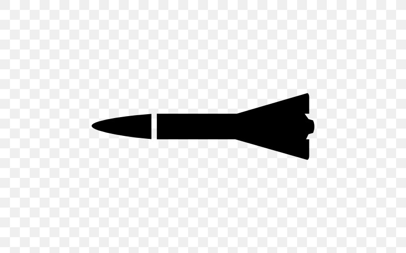 Missile Weapon Drawing Silhouette Projectile, PNG, 512x512px, Missile, Black And White, Drawing, Firearm, Photography Download Free