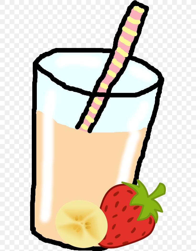 Clip Art Smoothie Milkshake Banana Strawberry, PNG, 570x1046px, Smoothie, Banana, Banana Bread, Banana Split, Drawing Download Free