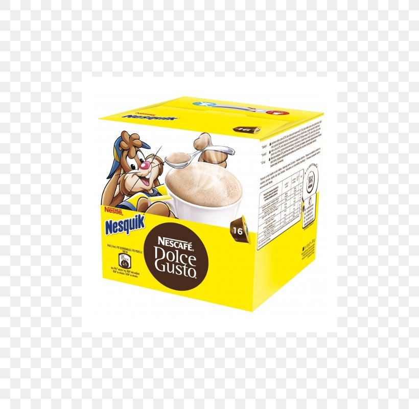 Dolce Gusto Coffee Milk Espresso Nesquik, PNG, 800x800px, Dolce Gusto, Capsule, Chocolate, Cocoa Solids, Coffee Download Free