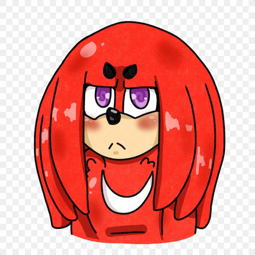 Knuckles The Echidna DeviantArt Artist Film, PNG, 1024x1024px, Watercolor, Cartoon, Flower, Frame, Heart Download Free