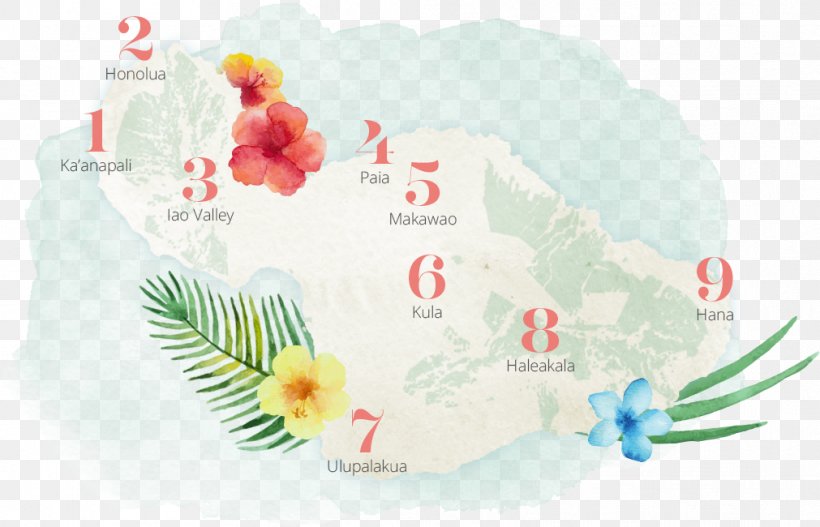Honolua, Hawaii Maui Kaanapali Image Map, PNG, 1011x650px, Maui, Beach, Cowboy, Flower, Image Map Download Free
