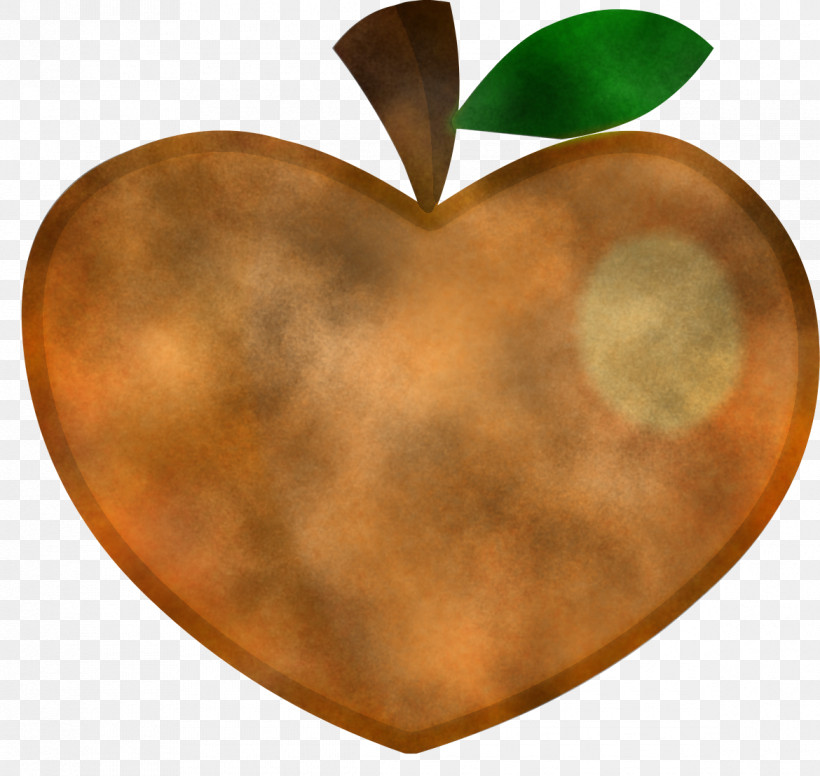 Leaf Heart Apple Fruit Brown, PNG, 1170x1108px, Leaf, Apple, Brown, Food, Fruit Download Free