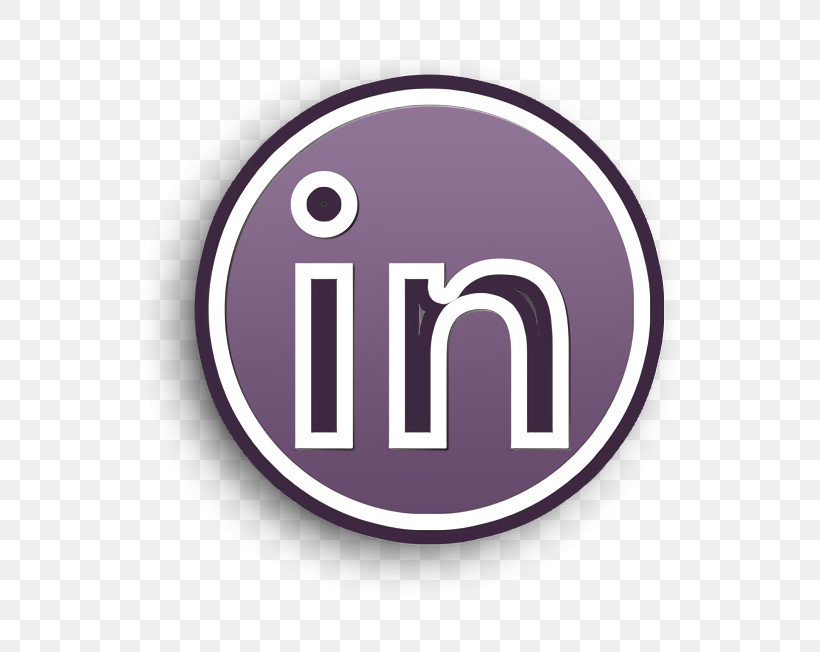 Linkedin Icon Linkedin Logo Icon Social Icon, PNG, 652x652px, Linkedin Icon, Circle, Linkedin Logo Icon, Logo, Purple Download Free
