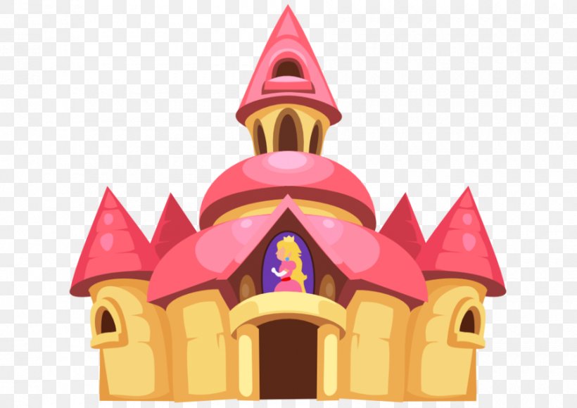 Princess Peach Super Mario World Rosalina Super Mario Bros., PNG, 900x637px, Princess Peach, Building, Christmas Ornament, Luigi, Mario Download Free
