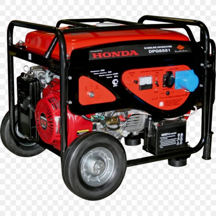 Electric Generator Engine-generator Power Station Petrol Engine Gasoline, PNG, 1000x1000px, Electric Generator, Automotive Exterior, Brake Specific Fuel Consumption, Diesel Generator, Electricity Download Free