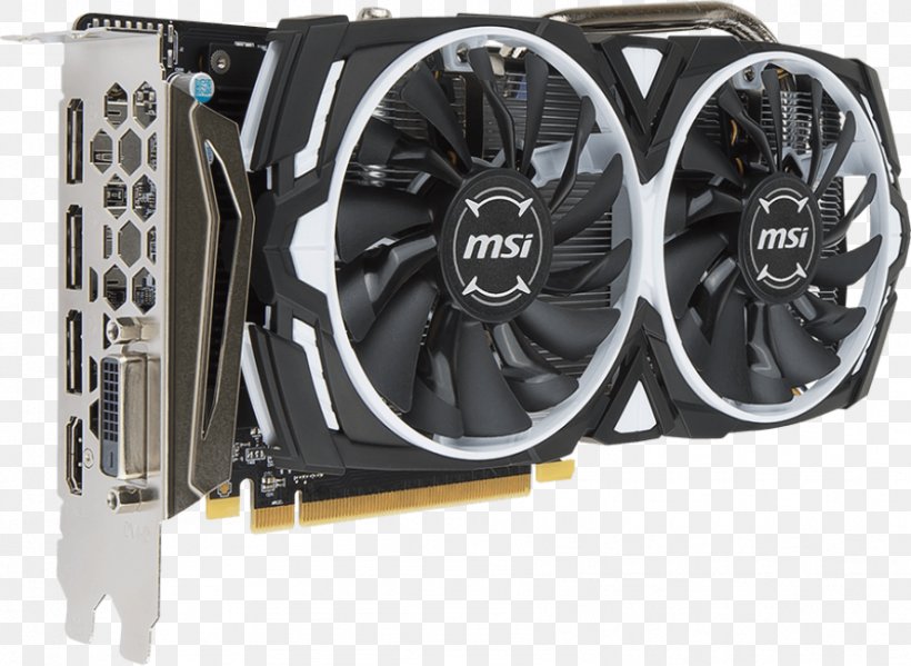 Graphics Cards & Video Adapters MSI Radeon RX 570 Armor OC AMD Radeon RX 570 PCI Express, PNG, 888x649px, Graphics Cards Video Adapters, Amd Radeon 500 Series, Amd Radeon Rx 570, Amd Radeon Rx 580, Automotive Exterior Download Free